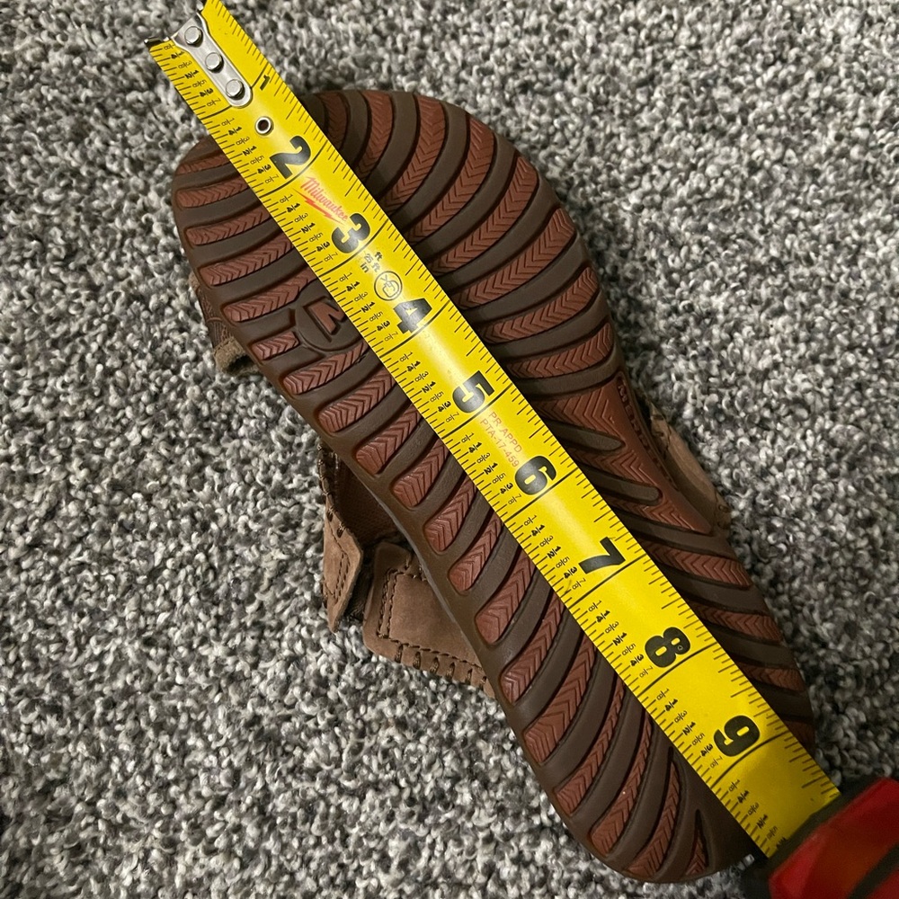 Merrell dark Earth Performance Footwear slide slip on sandals 6 - Picture 11 of 14